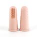 Kotomoda Cat Finger Silicone Toothbrush with Food Grade Silicone (SoftPink)