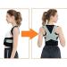 YMGSCC Lumbar Posture Corrector for Back Brace Adjustable Back Support Belt Shoulder Protection Posture Corset Adult(Gray M) Medium Grey - Buy Online on GoSupps.com