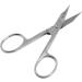 Men's Facial Grooming Scissors - Nose Ear Hair Removal, Beard Mustache Care, Eyebrow Eyelash Trimming - Hair Cutting Clippers - Silver - Buy Online on GoSupps.com