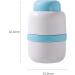 Pill Cutter for Small Pills 1/4 | Safe Compact Design with Storage Lid | Ideal for Easy Medication Management - Buy Online on GoSupps.com