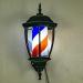 Barber Shop Pole Light Outdoor Vintage Style Red White Blue Strips Rotating Illuminating Hair Salon Hairdressing Sign Light Barber Shop Waterproof Wall Mountable Lamp - Buy Online on GoSupps.com