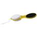 Dajidafu PP PS Foot File Replacement Solid Color Hanging Pedicure Exfoliating Dead Skin Remover Bath Brush with Lanyard Yellow - Buy Online on GoSupps.com