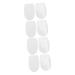 FOMIYES 4 Pairs Silicone Heightening Insole Height Lift Insoles Invisible Shoe Inserts Increased Height Shoes Pad Shoe Incresed Inserts High Elasticity Booster Pad
