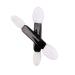 NOLITOY 50pcs Eye Shadow Eyeshadow Sponge Stick Eyeshadow Brush Kit Makeup Brush Double Head Travel Lipstick
