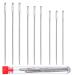 9 PCS Large Eye Stitching Needles - 3 Sizes Stitching Needles  3.5inch to 4.9inch Big Eye Hand Sewing Needles for Stitching and Crafting Projects