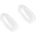 BlazerBuck Replacement Nose Pads for Oakley Keel OX3122 Glasses - Clear + Clear | Premium Comfort & Fit International Shipping - Buy Online on GoSupps.com