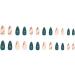 Wear Nail Patch Dark Green Small Fresh Fake Nail Patch - Buy Online on GoSupps.com