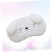 jojofuny Sleep Blindfold 1pc Sleeping Eye Mask Eye Patch Plush Eye Mask Cartoon White Dog Sleep Eye Cover - Buy Online on GoSupps.com