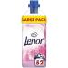 Lenor Fabric Conditioner Pink Blossom 1Pk 52Washes 1820ml + Lenor in-Wash Scent Booster Beads Pink Blossom 2Pk 2 x 176gr + Our Gift for You: Organza Bag Size 9x7x0.1cm - Buy Online on GoSupps.com