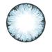 Matlens -EOS Colored contact lenses with strength Circle Lenses Blue II 2 lentils 1 contact lens container 1 care product 50ml -3.0 diopters 8.6 millimeters 14.00 millimeters 2.0