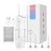 Cordless Water Flosser Mini Portable Oral Irrigator Telescopic Water Tank 4 Modes 4 Nozzles Unique Light IPX7 Waterproof Water Pick for Teeth Gums Braces Dental Care for Home Travel (White)