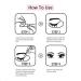 Florica 50 Pair Lint-Free Eye Pads for Eyelash Extensions - Hydrogel Gel Patches & Eye Masks (Purple) - Buy Online on GoSupps.com