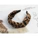 Stylish Leopard Print Hair Band for Women & Girls | Wide Knotted Headband & Hair Accessories - Buy Online on GoSupps.com