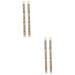 Angoily 4 Pcs Eyeliner Pencil Brown Eyeliner Waterproof Eyeliner Eyebrow Pencils Gel Set Water Proof Miss