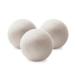 Wool Dryer Balls 3Pack Natural Fabric Softener 100% Organic Premium XL New Zealand Wool Reusable Reduces Clothing Wrinkles and Baby Safe Saving Energy & Time White 3 Count (Pack of 1)