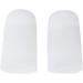 Pedimend Gel Toe Caps for Adult Big Toes/Small Toe White Best Gel Toe Caps Comfortable Soft Material Protectors - Helps Relieve Corn Pain Blisters Calluses - 10 Pieces BIG TOE 5 Pair - Buy Online on GoSupps.com