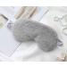 HappyDaily Set of 4 Plush Sleep Masks with Foam Ear Plugs and Travel Pouches (White/Pink/Champagne/Grey) - Buy Online on GoSupps.com