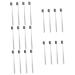 Healvian 20 pcs soft toothbrush toothbrush toothbrushes for soft teeth travel toothbrush slico toothbrushes for adults sensitive toothbrushes wear -resistant toothbrush