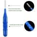 250pcs Interdental Brush Dental Floss Silicone Toothpicks - Double-Ended Teeth Cleaning Tool - Buy Online on GoSupps.com