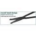 Safety Scissors Premium Manicure Rounded Tip Scissors Multi-purpose Men's Series Hair Removal Tools Stainless Steel High Precision Blade Beauty Grooming for Eyebrow Eyelash Dry Skin Nose Hair 3.5 inch - Buy Online on GoSupps.com