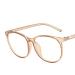 Plbrez transparent computer glasses frame for women and men blue light square glasses blocking optical glasses set unit size