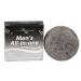 Bath Bubble & Beyond Men's All-In-One Hair & Body Shampoo Bar Gift Boxed 50g (Black - Vetiver)