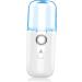 Healeved 2pcs Nano Water Replenishing Instrument Handy Face Sprayer Mini Face Steamer Hydrator White Plastic - Buy Online on GoSupps.com