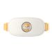 Dariokki heating belt pain relief warm with uterus to warm pain pain menstruation menstruation menstruation female heated massage belt white