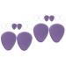 Mobestech 8 Pairs Forefoot Pad Grinding at Will Heel Inserts for Women Cushioning Insoles for Women Half Foot Pads High Heels Forefoot Insoles Damping Shoe Gel Girl Child