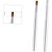 Set of 4 make-up lipstick lip gloss brush make-up brush applicator telescopic brush - Buy Online on GoSupps.com