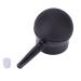 DRESSOOS 4 Pcs Silicone Nozzle Spray Application Atomizador Natural Hair Spray Fiber Sprayer Black