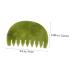 Anneomas 2-Piece Jade Massage Comb Set - Scalp & Body Massage Tool for Skin Care - Buy Online on GoSupps.com