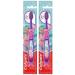Colgate Mermaid Toothbrush with Suction Cup for Children 5+ Years Old Extra Soft (Colors Vary) - Pack of 2