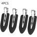 U-K Deft and Attractive No Bend Clips No Kink Hair Clips Hairdressing Pin Clips Makeup Application Clips Women and Girls Headwear Styling Tools Hair Accessories Black - Buy Online on GoSupps.com