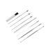 COLLBATH 8Pcs Ear Set Professional Ear Cleaning Tools for Adults Comfortable Spiral Design Durable Easy to Clean Essential Ear Wax Removal Kit