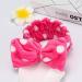 Demarkt Bowknot Headband | Red Hairband for Makeup & Facial Cleansing - Stylish Hair Accessories for Women - Buy Online on GoSupps.com