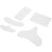 Silicone Anti Wrinkle Patches Reusable Anti Wrinkle Patches Ohskin Anti-Wrinkle Patch Facial Wrinkle Patches Silicone Reusable AntiWrinkle Eye Forehead Neck Chest Pads Sticker - Buy Online on GoSupps.com