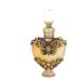 DFJOENVLDKHFE Perfume Bottle Empty Frosted Glass Essential Oil Bottle Refillable Empty Jewelry Decoration Crystal Bottle Bronze color 10ml
