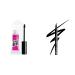 Nyx Professional Makeup Brow Glue Instant Brow Styler for eyebrows like laminated transparent & epic ink eye liner felt pen waterproof vegan formula shade 01 1 piece (1 Pack) bundle with eye liner 01