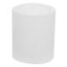 Tofficu 1pc Candle Mold Silicone Molds Mould Cylinder Mold Chocolate Mold Reusable Mold Decorate Plum Bossom White 10.5X8cm
