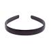 Set of 2 Simple Fashion Plastic Headbands - Black + Brown Hair Hoop Hair Accessories for Women and Girls - Buy Online on GoSupps.com