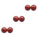 Gleavi 6 STK Wood tools smooth wood massage balls for the hands body massage hand exercise massage ball Stress ball steer product handball fitness ball on the wrist bamboo