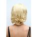 Short Blonde Bob Wig - 25 cm Stylish Hair - International Shipping Available - 26826-611 - Buy Online on GoSupps.com