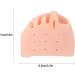 Hallux Valgus Corrector Silicone Toe Separator for Bunions and Foot Pain - Skin Color - Buy Online on GoSupps.com
