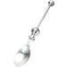 Funny Cake Bread Forks Bead Stringing Round Spoon Stainless Steel Dessert Forks Multi-Functional Kitchen Tool Fruit Fork Bead Stringing Fork - Buy Online on GoSupps.com