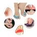 Toe Separator Bunion Pain Relief Pads - Foot Corrector in Beige | International Shipping Available - Buy Online on GoSupps.com