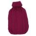 Maies durable heat pocket Heat bottles 2000 ml Large knitted heat pocket cover Warm cold-resistant heat retention heat bottle of water-filled hot water bottle