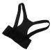 Posture Hunchback Correction Belt Men and Women Adjustable Waist Support Ok Fabric Posture Brace L Black