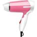 Travel Hair Dryer 1000W Portable Ion Hair Dryer Professional Home Hair Dryer with Nozzle Hot and Cold DC Motor (Pink) - Buy Online on GoSupps.com
