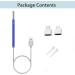 Earwax Removal Tool with Camera and 6 LED Lights - Waterproof Otoscope for Android - Blue - Buy Online on GoSupps.com
